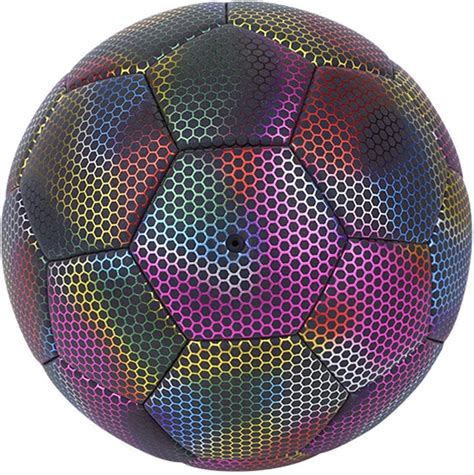 Reflective Football Size Holographic Football Luminous Football