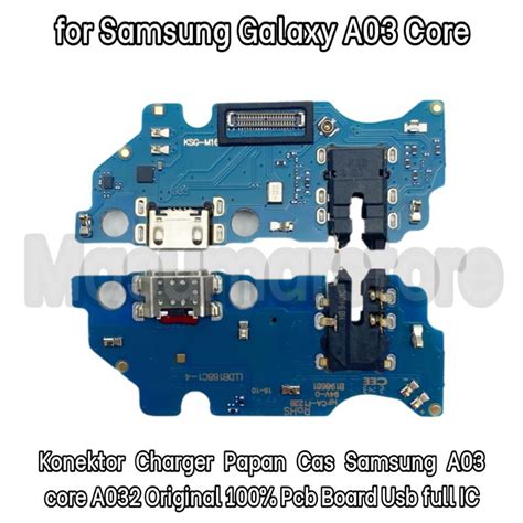 Samsung A Core A Casing Board Charger Connector Original Pcb