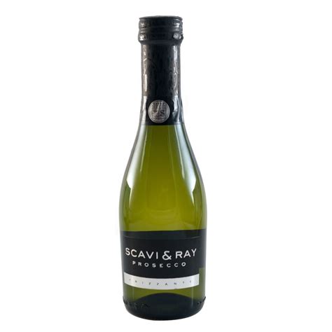 Vin Sec Spumant Miniatura Scavi Ray Prosecco Frizzante 10 5 Vol 0