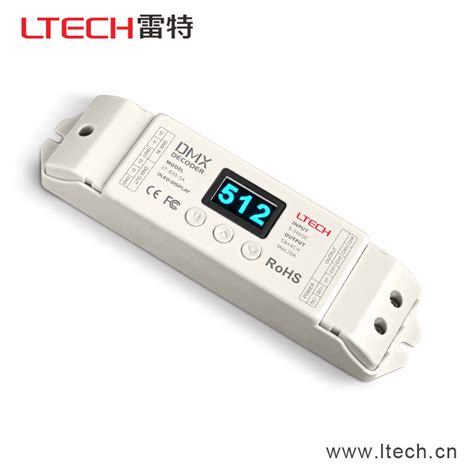 Ltech Lt A Ch Cv Dmx Decoder Bits Oled Display Dmx