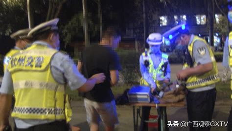 钦州交警夜查，男子重蹈覆辙二次酒驾，面临拘留并吊销驾照 方某