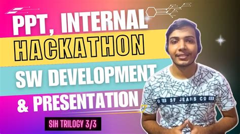 Internal Hackathon PPT SW Development Presentation For Smart India