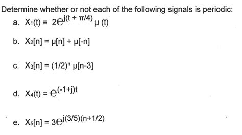 Solved Determine Whether Or Not Each Of The Following