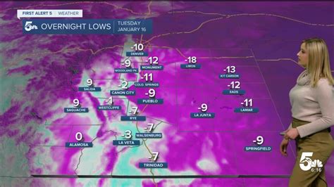 Monday Night Will Bring The Coldest Temperatures Of This Current Arctic Blast