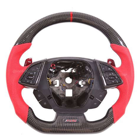 Carbon Fiber Steering Wheel For Chevrolet Camaro