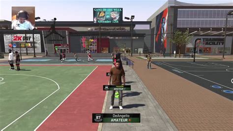 Nba 2k19 My Park Streaking On 2s With A 87 Overall Playmaking Shot