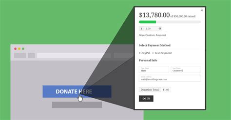 How To Load A Donation Form In A Popup With Give Givewp