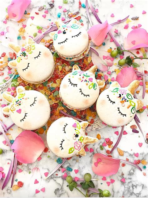 These Unicorn Macarons Are The Most Majestic Dessert In All The Land