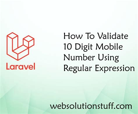 How To Validate Digit Mobile Number Using Regular Expression