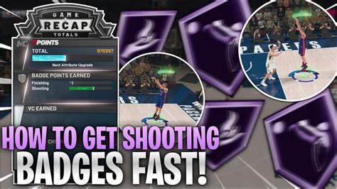 Fast Shooting Badge Method To UNLOCK All Badges In One Day NBA 2K21