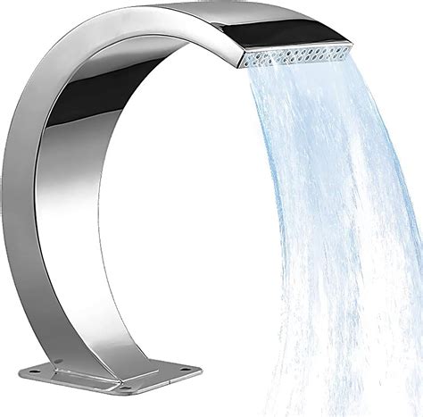 Ataay Cm Garden Waterfall Pool Fountain Stainless Steel