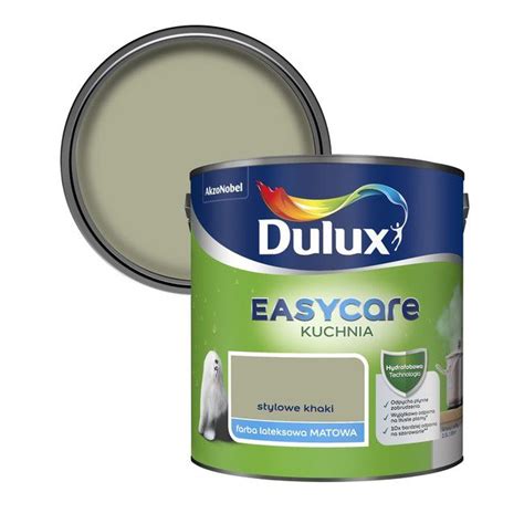 Farba Dulux EasyCare Kuchnia Stylowe Khaki 2 5 L Farby Do Kuchni I