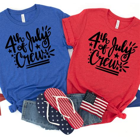 4th Of July Crew Shirt 4th Shirt 4th Of July Shirt Fourth Etsy