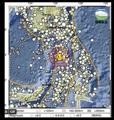 Info Gempa Terkini M 3 7 Di Sulawesi Utara Hari Ini 18 April 2023