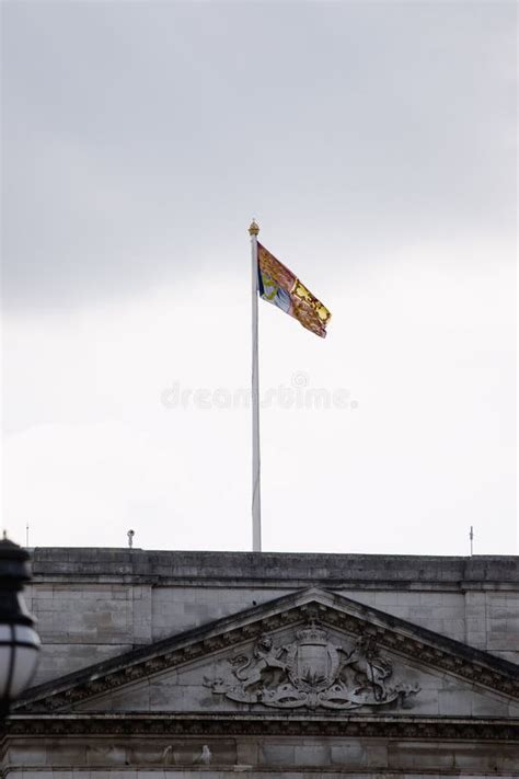 Flag of Royal Standard of the United Kingdom Stock Image - Image of ...