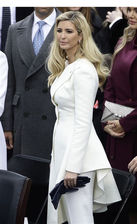Ivanka Trump: Inauguration Photos Of Donald’s Daughter’s Fashion ...