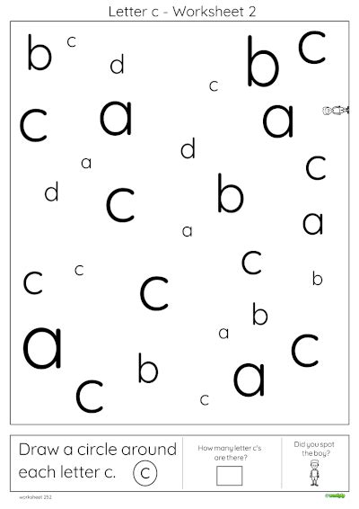 Free Letter Recognition Worksheet Letter C Download Free Letter