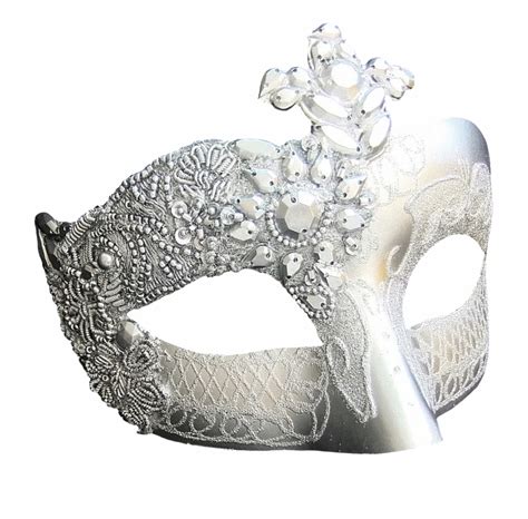 White Masquerade Mask Png Silver Masquerade Mask Png - Clip Art Library