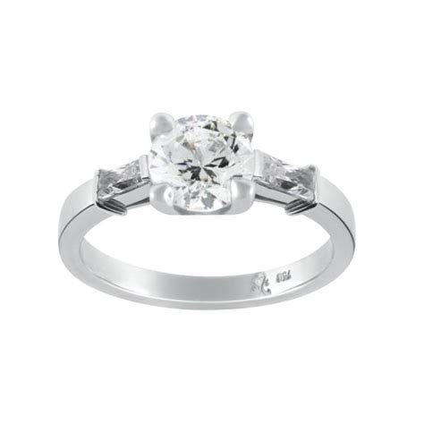 Engagement Ring Paris In Platinum With A Central Diamond Of Carat