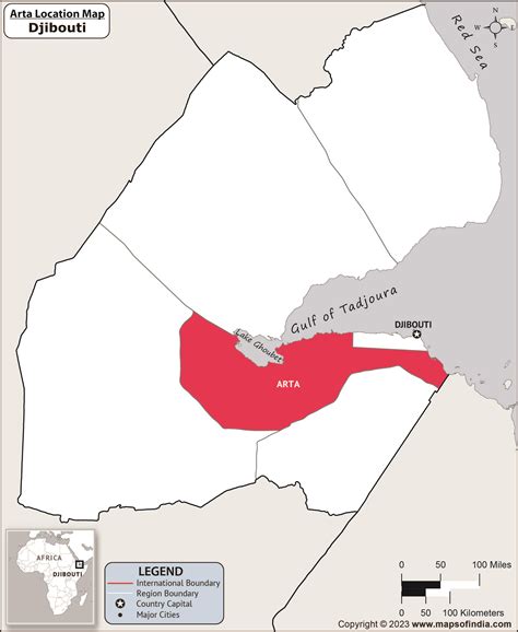 Where is Arta Located in Djibouti? | Arta Location Map in the Djibouti