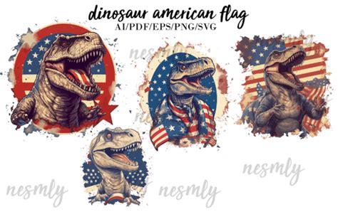 Dinosaur Sublimation Designs Graphics