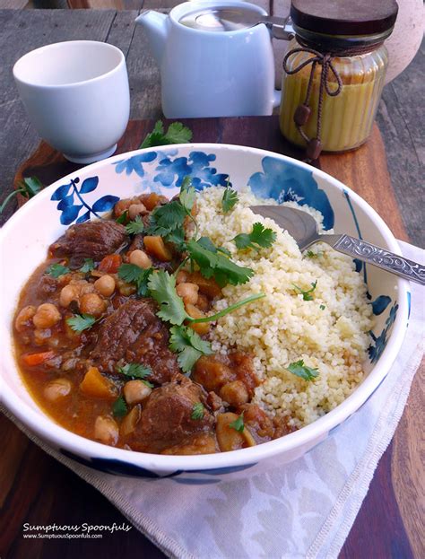 Moroccan Lamb Chickpea Stew 2 Sumptuous Spoonfuls