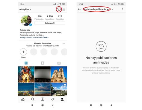 Cómo archivar y desarchivar una foto en Instagram para Android y iOS