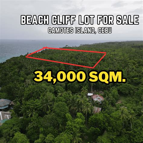 Hectares Beach Cliff Lot For Sale In Santiago Camotes Island Lot