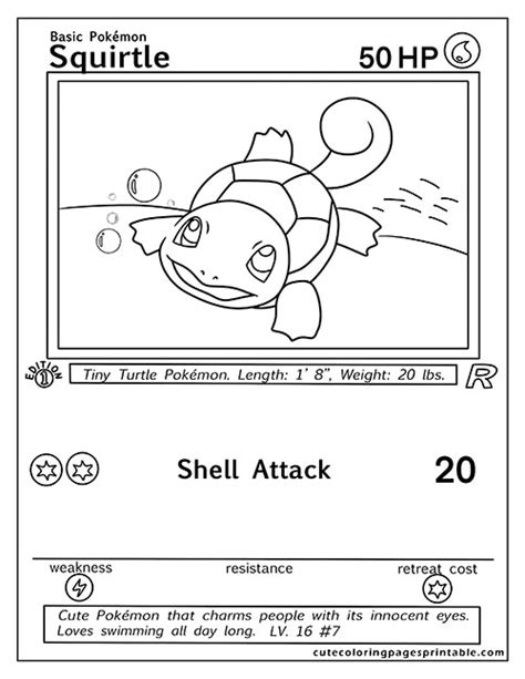 Pokemon Coloring Pages Free Pdf Printables