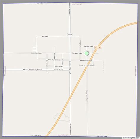 Map of Mount Moriah town - Thong Thai Real