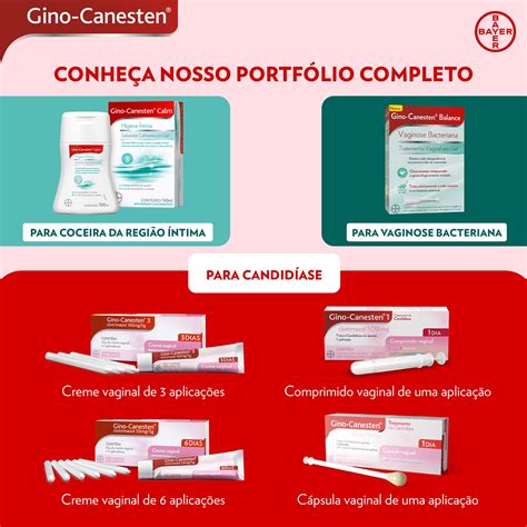 Creme Vaginal Interno Para Candid Ase De Dias Gino Canesten