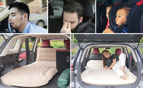 Amazon Kmz Colch N De Aire Suv Grueso Y De Doble Cara Flocado Cama