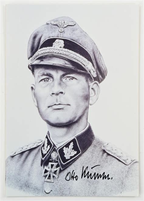 Worldwarcollectibles Postcard With Signature Of Waffen Ss Kc Ol S