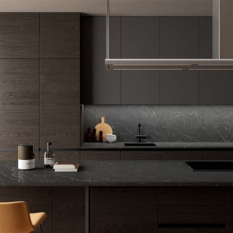 Carbo Brushed LG Viatera Quartz | Countertops, Cost, Reviews