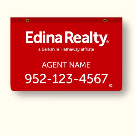 Edina Realty Model 23x36hhsper83 In Hanging Sign Panels Dee Sign®