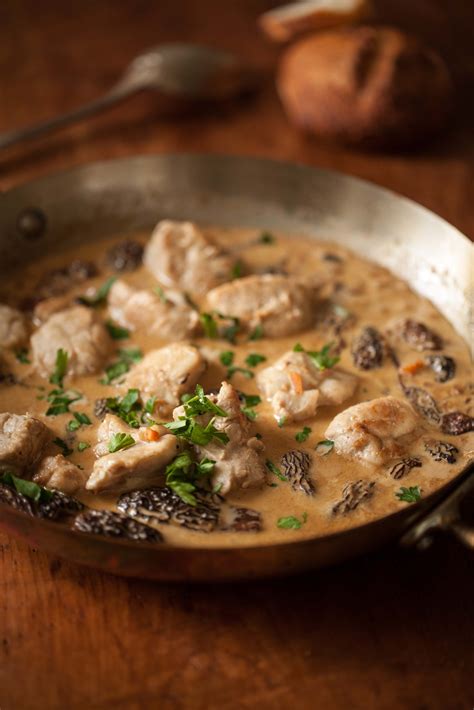 Ris de veau aux morilles recette à la crème aux champignons