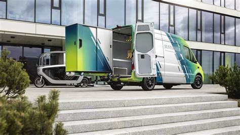 Mercedes Benz eSprinter Lastenrad für letzte Meile dank