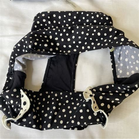 Summersalt Swim Victoria Secret Summersalt Black Polka Dot Bikini Strapless High Rise Cheeky