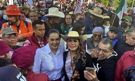 Gobernadores De La 4t Asistieron A La Marcha De Amlo El Faro De La