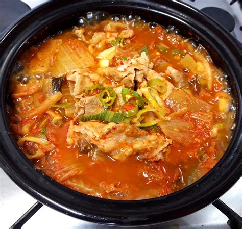 대패 삼겹살 김치찌개