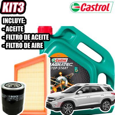 KIT3 DE MANTENIMIENTO CASTROL DFSK GLORY 560 DFSK Falabella