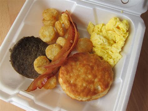 hardee's breakfast platter