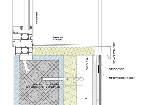 Luna Slot Sistema Di Montaggio Facciate Ventilate