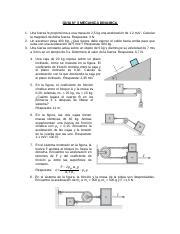 Guia Din Mica Docx Guia N Mecanica Dinamica Una Fuerza Le