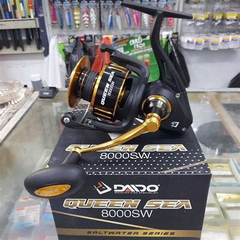 Jual Reel Daido Queen Eea Spin SW 8000 Power Handle Max Drag 18Kg