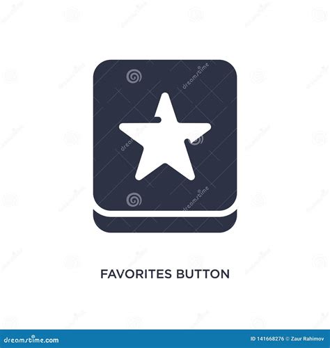 Favorites Button Icon Vector | CartoonDealer.com #107945682