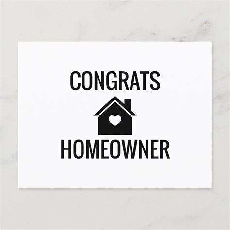 Congratulate Your New Homeowners With This Simple Professional Real