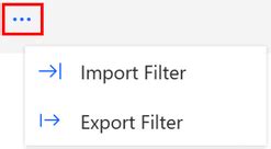 Export And Import Filters Power Automate Microsoft Learn