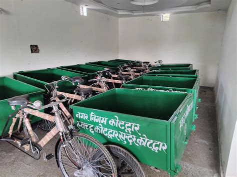 Scope Unlimited Green Garbage Tricycle Rickshaw At Rs In Noida