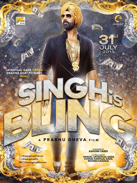 Singh Is Bling Movie Akshay Kumar Poster Release Cast And Box Office Collection